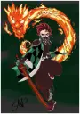 Futuristique Tanjiro Kamado
