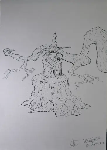 Inktober 2024 - Mystérieux