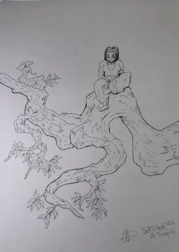 Inktober 2024 - Tranquille