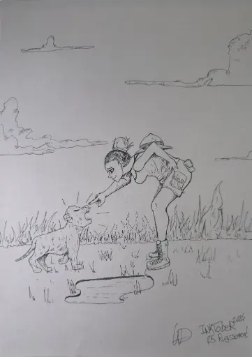 Inktober 2024 - Rugissement