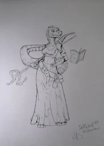 Inktober 2024 - Enchanteur