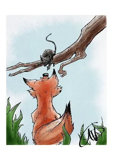  The Fox and the Mouse